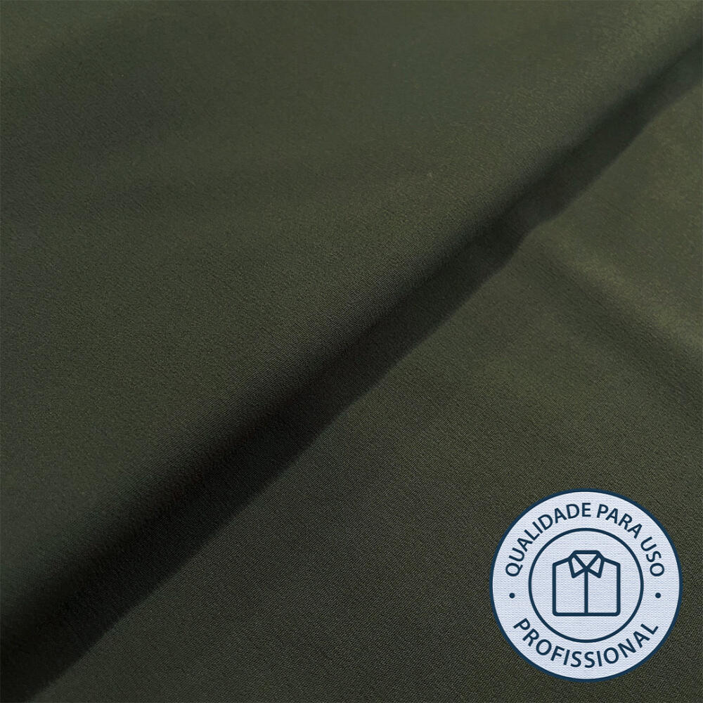 Tricoline Ibiza DOPTEX Para Camisaria Com Elastano 1,30L - Militar