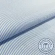 Tricoline SAVILLE DOPTEX Para Camisaria Com Elastano 29% Algodão 67% Poliéster 4% Elastano 1,40L - 1428 - azul claro