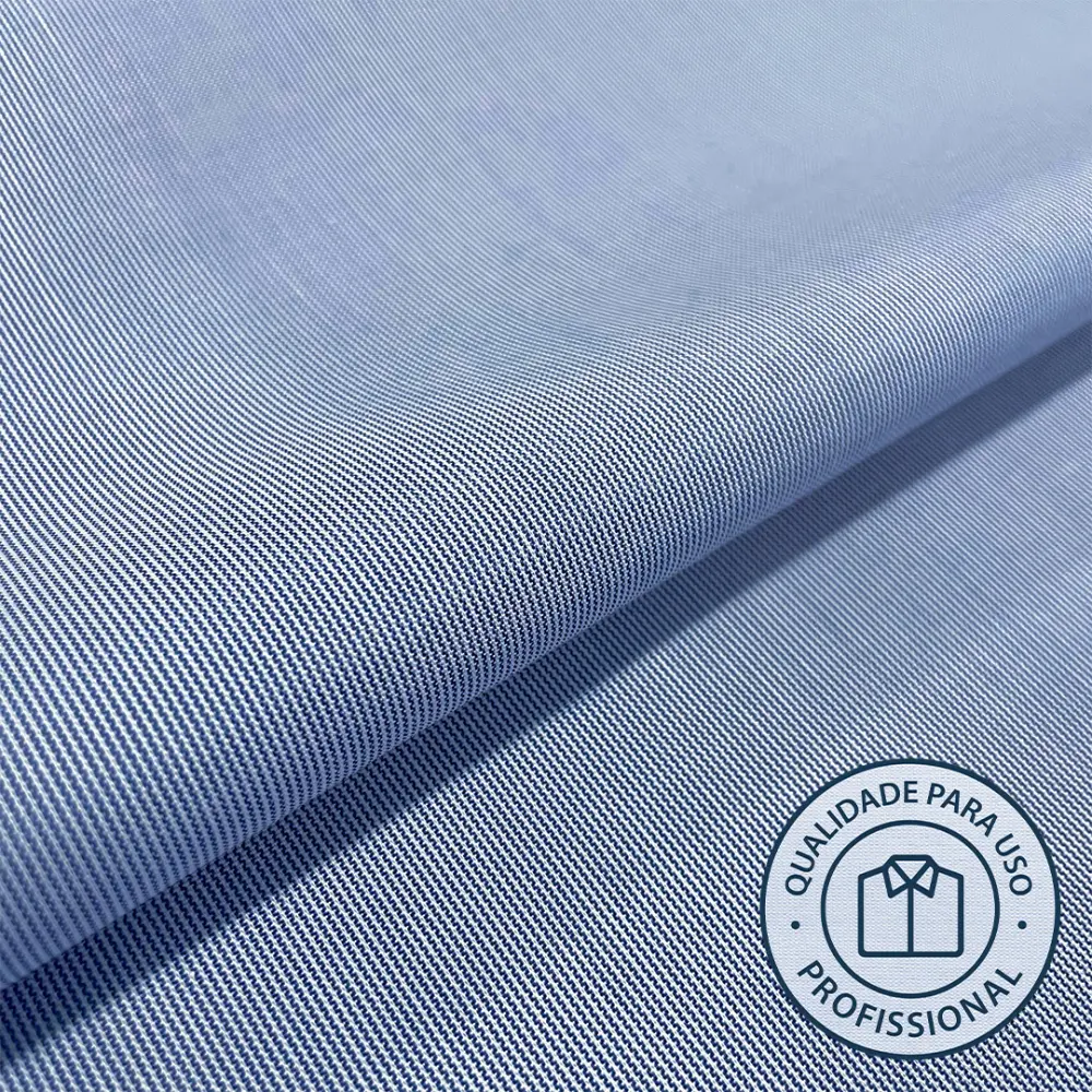 Tricoline LONDON DOPTEX Sem Elastano 67% Algodão 33% Poliéster 1,50L - 1429 - azul royal