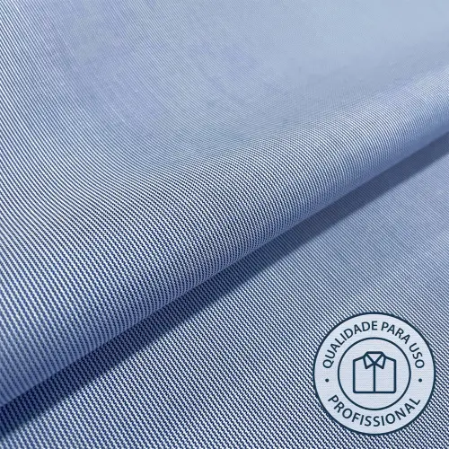 Tricoline LONDON DOPTEX Sem Elastano 67% Algodão 33% Poliéster 1,50L - 1429 - azul royal