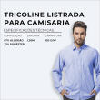 Tricoline LONDON DOPTEX Sem Elastano 67% Algodão 33% Poliéster 1,50L - 1429 - azul royal
