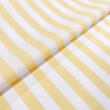 Tricoline Listras Grandes Fio Tinto 100% Algodão - Amarelo