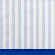 Tricoline Listras Grandes Fio Tinto 100% Algodão - Azul bebê