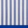 Tricoline Listras Grandes Fio Tinto 100% Algodão - Azul royal