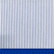 Tricoline Listras Médias Fio Tinto 100% Algodão - Azul royal