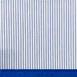 Tricoline Listras Médias Fio Tinto 100% Algodão - Azul royal