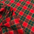 Tricoline Natal Xadrez Fio Tinto com Lurex Dourado 100% Algodão - Rena 1032