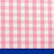 Tricoline Xadrez Fio Tinto - Extra Grande - 100% Algodão - Rosa bebê