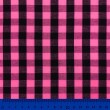 Tricoline Xadrez Fio Tinto - Extra Grande - 100% Algodão - Pink com preto