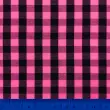 Tricoline Xadrez Fio Tinto - Extra Grande - 100% Algodão - Pink com preto
