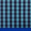 Tricoline Xadrez Fio Tinto - Extra Grande - 100% Algodão - Azul com marinho