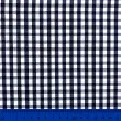 Tricoline Xadrez Fio Tinto - Grande - 100% Algodão - Azul marinho