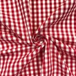 Tricoline Xadrez Fio Tinto - Grande - 100% Algodão - Vermelho