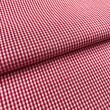 Tricoline Xadrez Fio Tinto - Pequeno - 100% Algodão - Vermelho