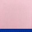 Tricoline Xadrez Fio Tinto - Pequeno - 100% Algodão - Rosa bebê