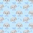 Tricoline fernando Maluhy - Elefante Baby - 100% Algodão - C02
