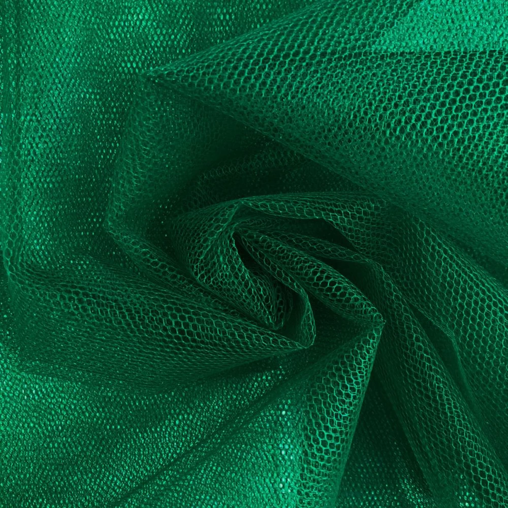 Tule Filó Armado - 100% Poliamida - 3,16m largura - Verde bandeira Tule Filó Armado - 100% Poliamida - 3,16m largura - Verde bandeira
