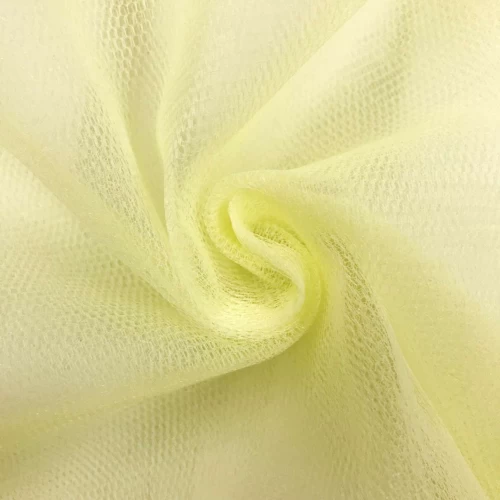 Tule PA - 100% Poliamida - 1,20m largura - Amarelo canário Tule PA - 100% Poliamida - 1,20m largura - Amarelo canário
