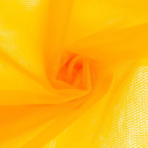 Tule PA - 100% Poliamida - 1,20m largura - Amarelo ouro Tule PA - 100% Poliamida - 1,20m largura - Amarelo ouro