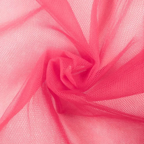 Tule PA - 100% Poliamida - 1,20m largura - Rosa choque Tule PA - 100% Poliamida - 1,20m largura - Rosa choque