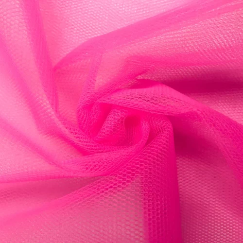 Tule PA - 100% Poliamida - 1,20m largura - Pink neon Tule PA - 100% Poliamida - 1,20m largura - Pink neon